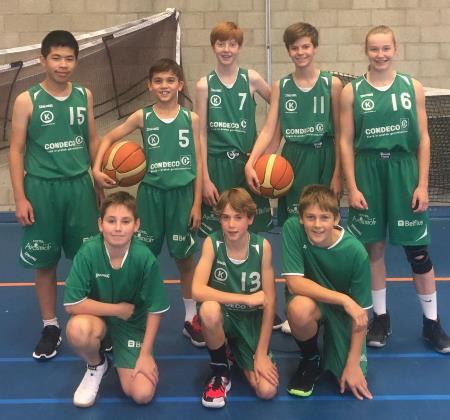 Basketters eerste graad uitgeschakeld