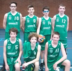 Basketters naar provinciale finale!