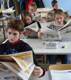 Eerstes werken met kranten Eerstes werken met kranten