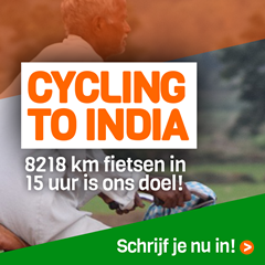 Fiets mee naar India!