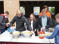 Geslaagd en gesmaakt leerlingenfeest