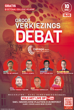 Schrijf nu in voor het grote verkiezingsdebat