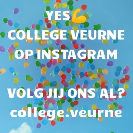 Volg ons nu ook via Instagram