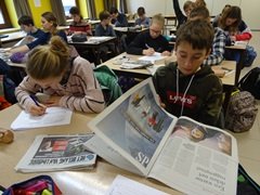 Eerstes werken met kranten Eerstes werken met kranten