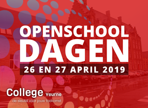 Kom naar onze openschooldagen! Kom naar onze openschooldagen!