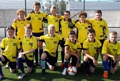 Voetballers goed bij schot Voetballers goed bij schot